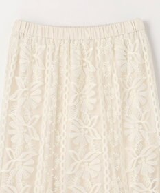 GRACE CONTINENTAL フレア刺繍スカート