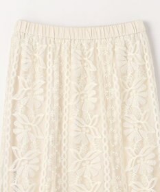 GRACE CONTINENTAL フレア刺繍スカート