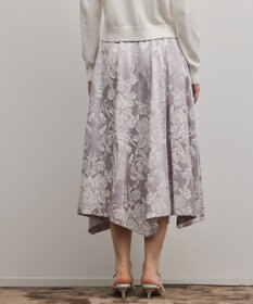 GRACE CONTINENTAL オーナメントジャガードハンカチヘムスカート