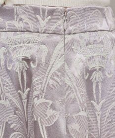 GRACE CONTINENTAL オーナメントジャガードハンカチヘムスカート