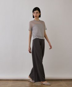 GRACE CONTINENTAL ブライトシアーニットトップ