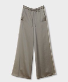 GRACE CONTINENTAL サテンラインイージーパンツ