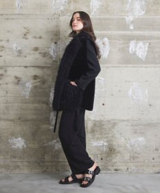 GRACE CONTINENTAL 【LOU ANDREA】フェイクポケットジレ