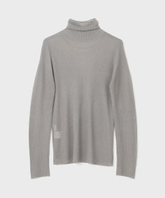 GRACE CONTINENTAL シアーリブタートルトップ