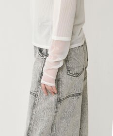 GRACE CONTINENTAL シアーアセテートカットトップ