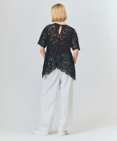 GRACE CONTINENTAL バックレース天竺トップ