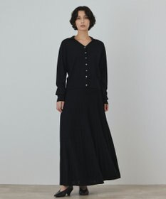 GRACE CONTINENTAL プリーツニットワンピース