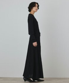GRACE CONTINENTAL プリーツニットワンピース