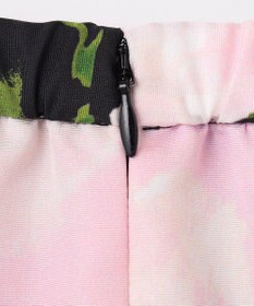 GRACE CONTINENTAL グログランボタニカルスカート