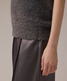 GRACE CONTINENTAL オフタートルニットトップ