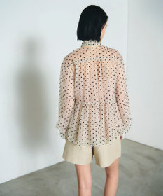 ドットフロッキーチュールトップ / GRACE CONTINENTAL | GRACE ドットフロッキーチュールトップ / GRACE CONTINENTAL | GRACE