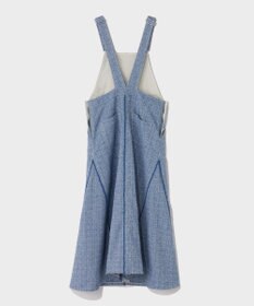 GRACE CONTINENTAL シャンブレーツイードジャンパースカート