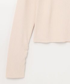 GRACE CONTINENTAL リブスクエアニットトップ