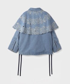 GRACE CONTINENTAL ケープ付カバーオールジャケット