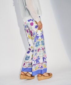 パネルフラワープリントパンツ / GRACE CONTINENTAL | GRACE