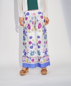 パネルフラワープリントパンツ / GRACE CONTINENTAL | GRACE