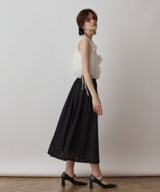 GRACE CONTINENTAL メッシュフラワートップ