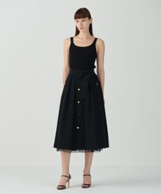 GRACE CONTINENTAL レイヤードタックスカート