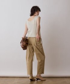 GRACE CONTINENTAL スパンコールリブトップ