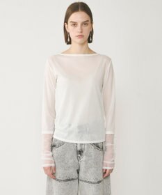 GRACE CONTINENTAL シアーアセテートカットトップ