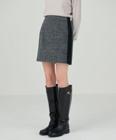 GRACE CONTINENTAL グレースコンチネンタル PVC ミニ フェイクレザーミニスカート / GRACE CONTINENTAL | GRACE