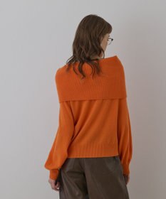 GRACE CONTINENTAL ウールオフショルニットトップ