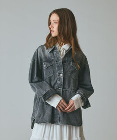 GRACE CONTINENTAL デニムシャツジャケット ブラック