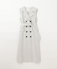 GRACE CONTINENTAL バックプリーツトレンチワンピース
