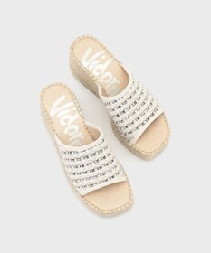 GRACE CONTINENTAL VIDORRETA ホワイトメッシュサンダル