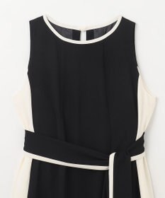 GRACE CONTINENTAL バイカラーフレームドレス