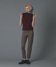 GRACE CONTINENTAL ポンチスリムパンツ