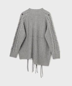 GRACE CONTINENTAL オーバーケーブルニットトップ