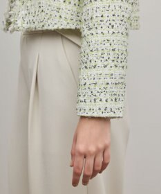 GRACE CONTINENTAL ミックスツイードジャケット