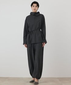 GRACE CONTINENTAL カウルネック2WAYシャツ