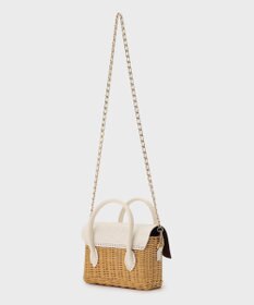 GRACE CONTINENTAL Micro RattanBag