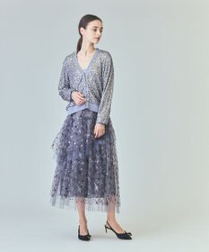 GRACE CONTINENTAL スペースembチュールスカート