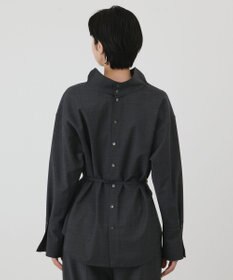 GRACE CONTINENTAL カウルネック2WAYシャツ