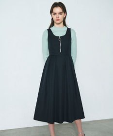 セール】 レース刺繍ノースリーブワンピース （ミニ丈・ひざ丈