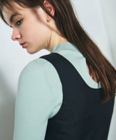 GRACE CONTINENTAL ツイルタックワンピース