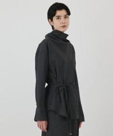 GRACE CONTINENTAL カウルネック2WAYシャツ