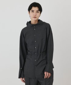 GRACE CONTINENTAL カウルネック2WAYシャツ