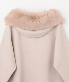 GRACE CONTINENTAL フードファーリバーポンチョ