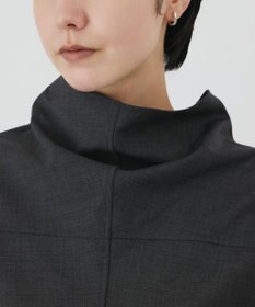 GRACE CONTINENTAL カウルネック2WAYシャツ
