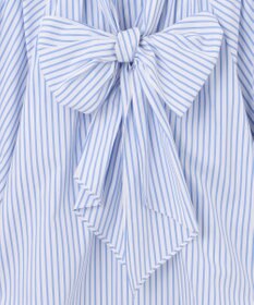 GRACE CONTINENTAL ボウタイギャザートップ