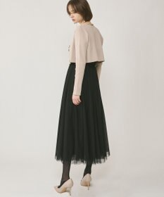 GRACE CONTINENTAL ショートリブニットカーディガン