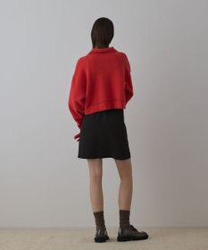 GRACE CONTINENTAL ステッチニットジャケット