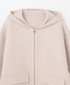 GRACE CONTINENTAL フードファーリバーポンチョ