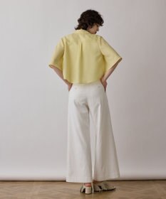 GRACE CONTINENTAL フレアスリーブシャツ