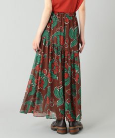 良品 GRACE CONTINENTAL フラワー プリント スカート 36 良品 GRACE CONTINENTAL フラワー プリント スカート 36