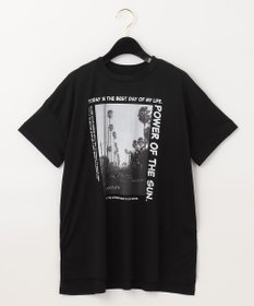 ルーズフォトTシャツ　グレースコンチネンタル ルーズフォトTシャツ / GRACE CONTINENTAL | GRACE CONTINENTAL
